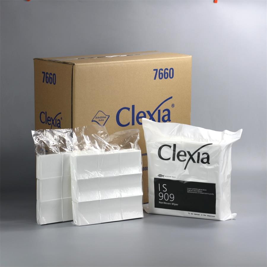 CLEXIA IS903 クリーンルーム セルロース・ポリエステル不織布 電子部品用拭き取りクロス