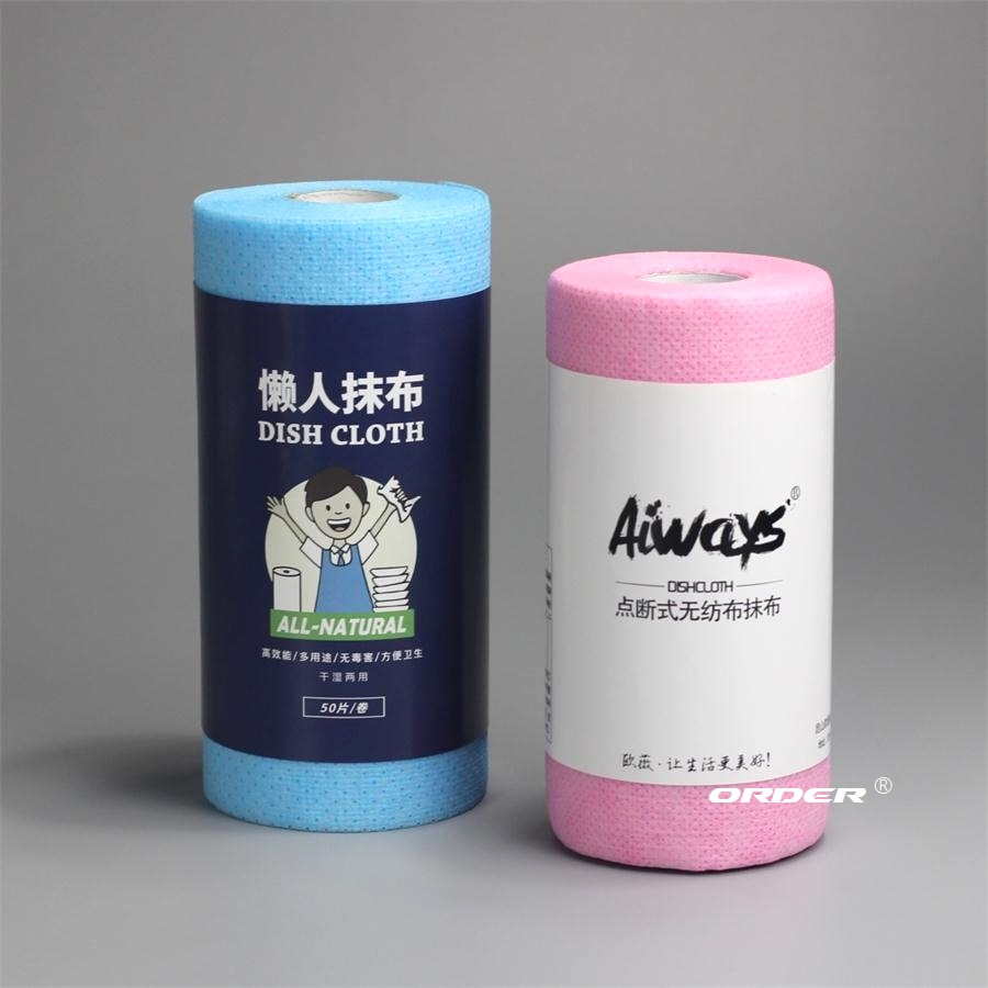 多用途 ルーファー調 リユーザブル フロスト加工 不織布 キッチンスポンジクロス