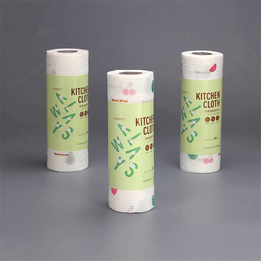 高品質 新仕様 超吸水性 キッチン用使い捨て不織布クリーニングクロス／ワイパー