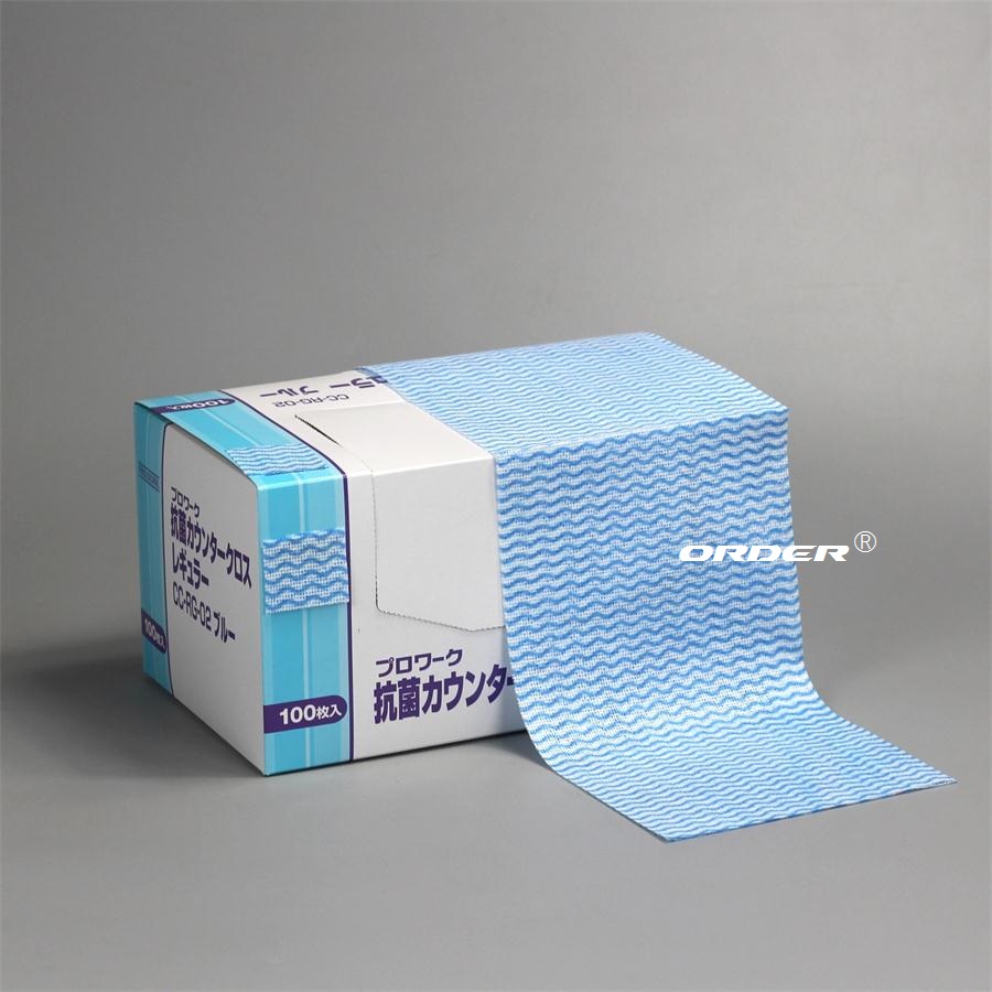  飲食業向け 多目的清掃クロス 13.7×24cm 100枚入 ライトデューティー 563