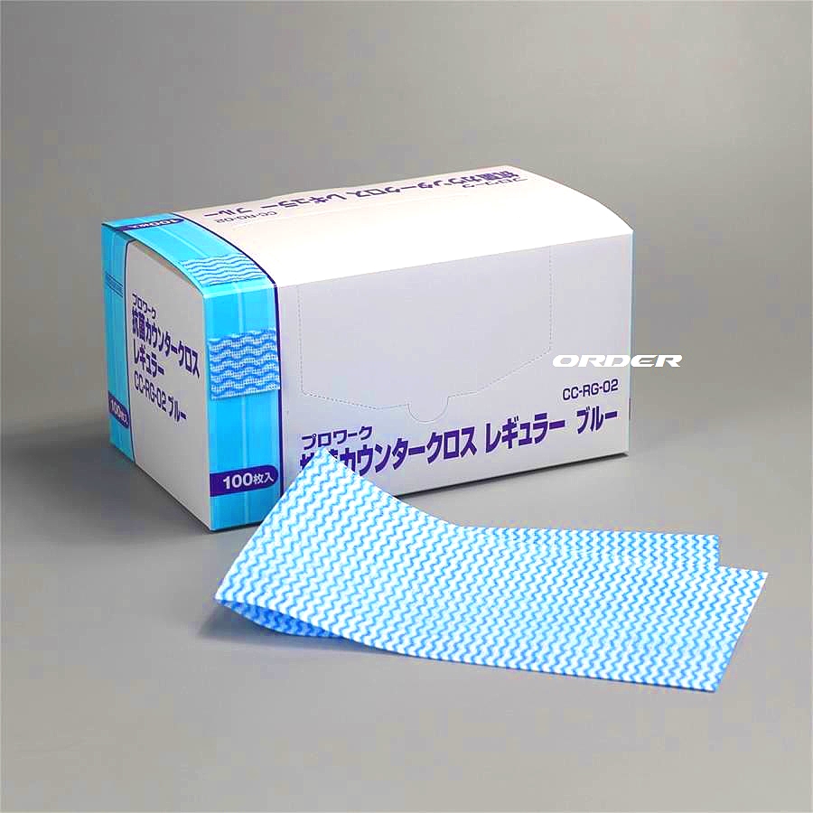  飲食業向け 多目的清掃クロス 13.7×24cm 100枚入 ライトデューティー 563
