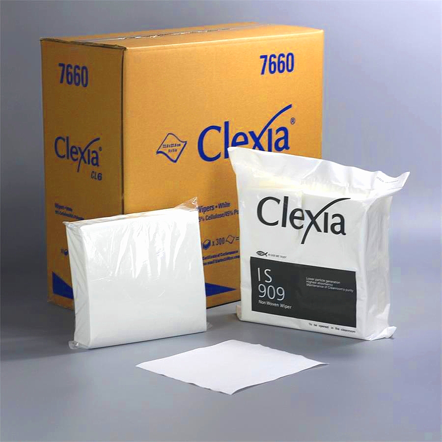 CLEXIA IS909 セルロース・ポリエステル 不織布スライス 多用途クリーニングワイパー