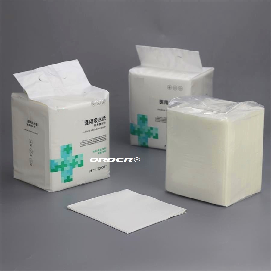ORDER 1/4折り エアレイド 医療用乾式ウォッシュクロス 患者清拭用ワイパー
